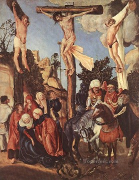 La Crucifixión del cuerpo humano Lucas Cranach el Viejo cristiano religioso Pinturas al óleo